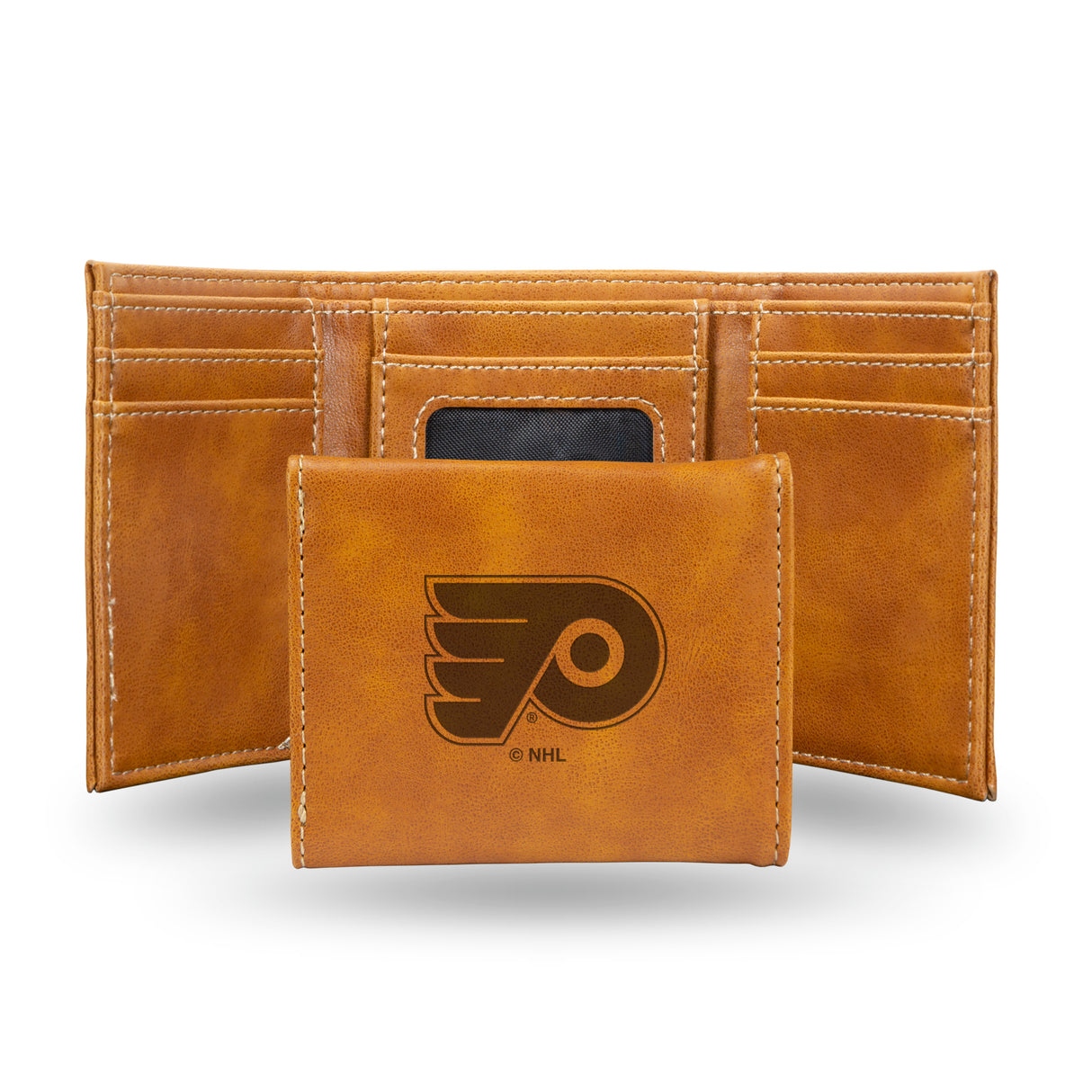 NHL Philadelphia Flyers Laser Engraved Trifold Fan Gear NHL Philadelphia Flyers