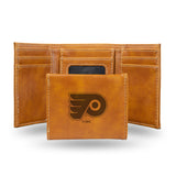 NHL Philadelphia Flyers Laser Engraved Trifold Fan Gear NHL Philadelphia Flyers