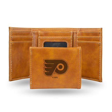 NHL Philadelphia Flyers Laser Engraved Trifold Fan Gear NHL Philadelphia Flyers