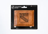 NHL New York Rangers Laser Engraved Billfold Fan Gear NHL New York Rangers