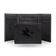 NHL San Jose Sharks Laser Engraved Trifold Fan Gear NHL San Jose Sharks
