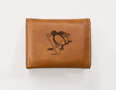 NHL Pittsburgh Penguins Laser Engraved Trifold Fan Gear NHL Pittsburgh Penguins