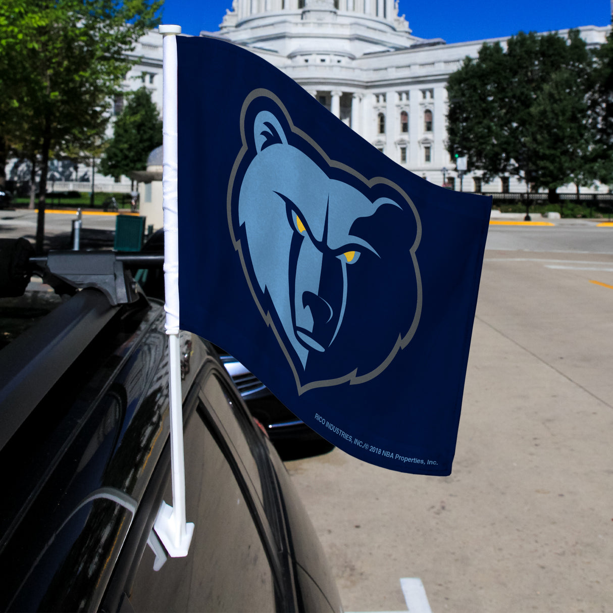 NBA Memphis Grizzlies Car Flag Fan Gear NBA Memphis Grizzlies