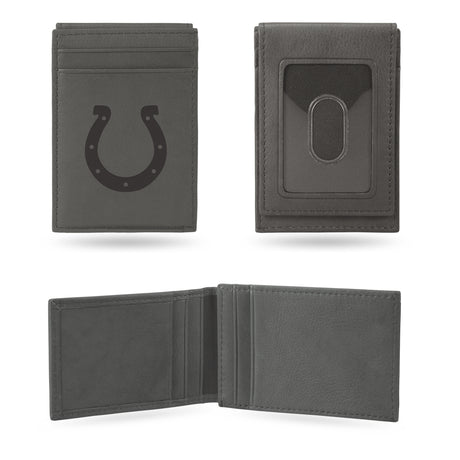 NFL Indianapolis Colts Laser Engraved Front Pocket Wallet Fan Gear NFL Indianapolis Colts