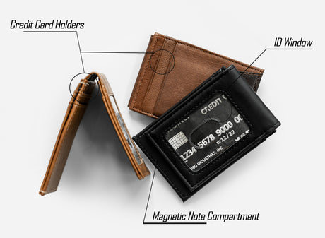 NHL Boston Bruins Laser Engraved Front Pocket Wallet Fan Gear NHL Boston Bruins