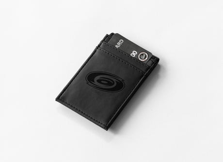 NHL Carolina Hurricanes Laser Engraved Front Pocket Wallet Fan Gear NHL Carolina Hurricanes