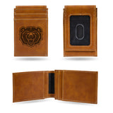 NCAA Missouri State Bears Laser Engraved Front Pocket Wallet Fan Gear NCAA Missouri State Bears