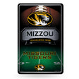 NCAA Missouri Tigers Large Metal Sign Fan Gear NCAA Missouri Tigers