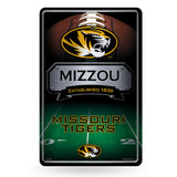 NCAA Missouri Tigers Large Metal Sign Fan Gear NCAA Missouri Tigers