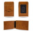 NCAA Arkansas Razorbacks Laser Engraved Front Pocket Wallet Fan Gear NCAA Arkansas Razorbacks