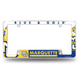 NCAA Marquette Golden Eagles Chrome License Plate Frame Fan Gear NCAA Marquette Golden Eagles