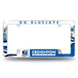 NCAA Creighton Bluejays Chrome License Plate Frame Fan Gear NCAA Creighton Bluejays