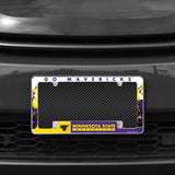 NCAA Minnesota State-Mankato Mavericks Chrome License Plate Frame Fan Gear NCAA Minnesota State-Mankato Mavericks