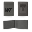 NCAA West Texas A&m Buffalos Laser Engraved Front Pocket Wallet Fan Gear NCAA West Texas A&m Buffalos
