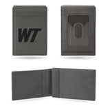 NCAA West Texas A&m Buffalos Laser Engraved Front Pocket Wallet Fan Gear NCAA West Texas A&m Buffalos