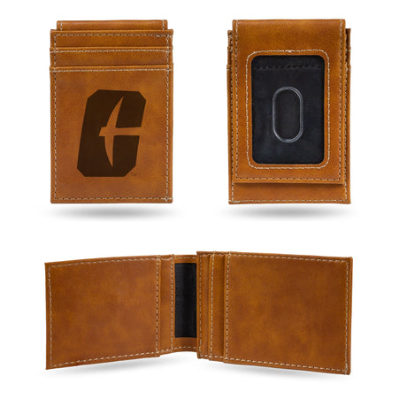 NCAA North Carolina-Charlotte 49ers Laser Engraved Front Pocket Wallet Fan Gear NCAA North Carolina-Charlotte 49ers