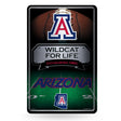 NCAA Arizona Wildcats Large Metal Sign Fan Gear NCAA Arizona Wildcats