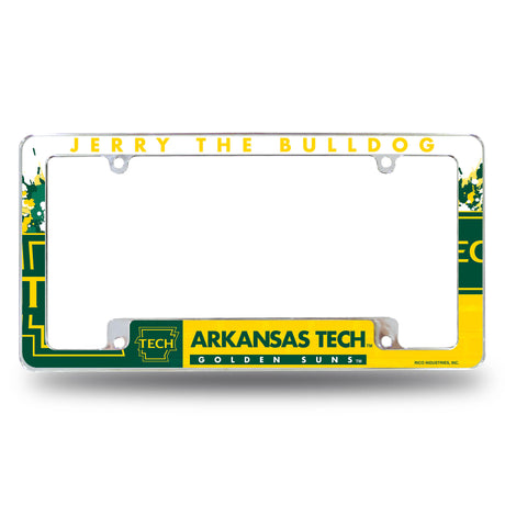 NCAA Arkansas Tech Wonder Boys Chrome License Plate Frame Fan Gear NCAA Arkansas Tech Wonder Boys