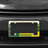 NCAA Arkansas Tech Wonder Boys Chrome License Plate Frame Fan Gear NCAA Arkansas Tech Wonder Boys