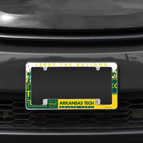 NCAA Arkansas Tech Wonder Boys Chrome License Plate Frame Fan Gear NCAA Arkansas Tech Wonder Boys
