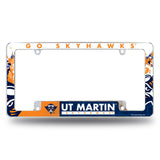 NCAA Tennessee-Martin Skyhawks Chrome License Plate Frame Fan Gear NCAA Tennessee-Martin Skyhawks