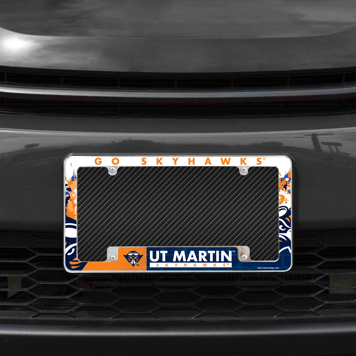 NCAA Tennessee-Martin Skyhawks Chrome License Plate Frame Fan Gear NCAA Tennessee-Martin Skyhawks