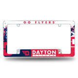 NCAA Dayton Flyers Chrome License Plate Frame Fan Gear NCAA Dayton Flyers