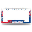 NCAA Francis Marion Patriots Chrome License Plate Frame Fan Gear NCAA Francis Marion Patriots