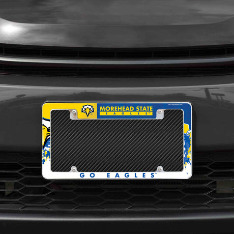 NCAA Morehead State Eagles Chrome License Plate Frame Fan Gear NCAA Morehead State Eagles