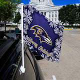 NFL Baltimore Ravens Car Flag