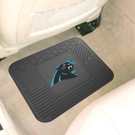 Fanmats Carolina Panthers Back Seat Car Utility Mat - 14" x 17" Fan Gear NFL Carolina Panthers