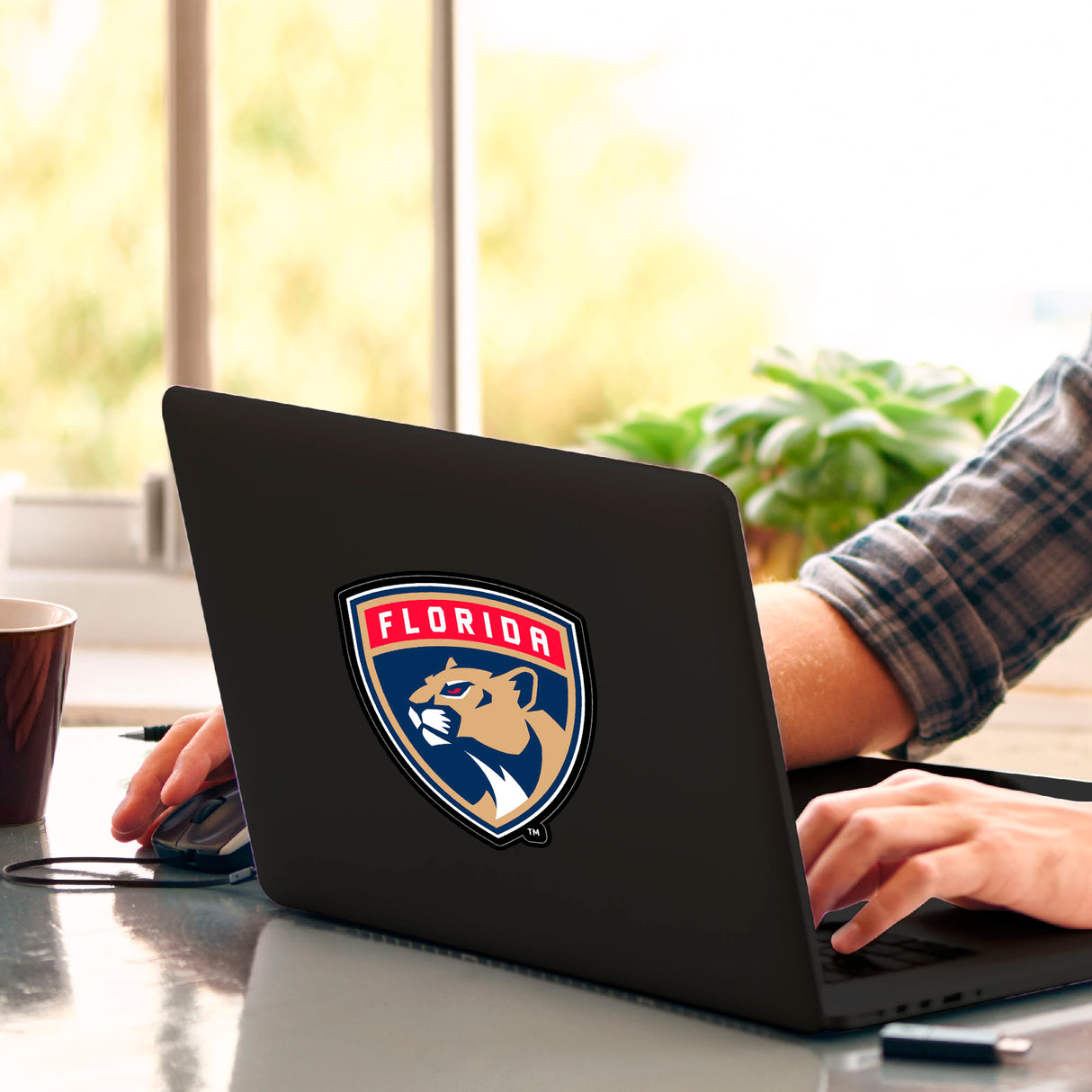 Fanmats Florida Panthers Matte Decal Sticker Fan Gear NHL Florida Panthers
