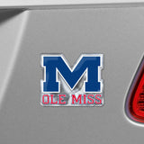 Fanmats Ole Miss Rebels Heavy Duty Aluminum Embossed Color Emblem - Alternate Fan Gear NCAA Mississippi Rebels