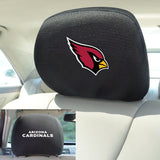 Fanmats Arizona Cardinals Embroidered Head Rest Cover Set - 2 Pieces
