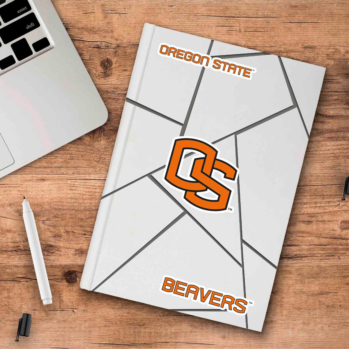 Fanmats Oregon State Beavers 3 Piece Decal Sticker Set