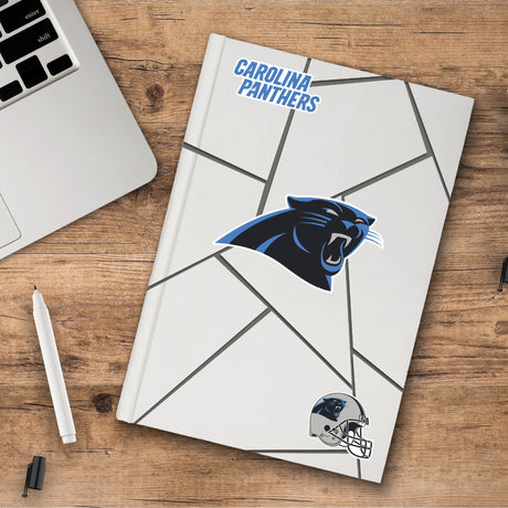Fanmats Carolina Panthers 3 Piece Decal Sticker Set Fan Gear NFL Carolina Panthers