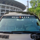 Fanmats New York Mets Sun Stripe Windshield Decal 3.25" x 34"
