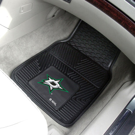 Fanmats Dallas Stars Heavy Duty Car Mat Set - 2 Pieces Fan Gear NHL Dallas Stars