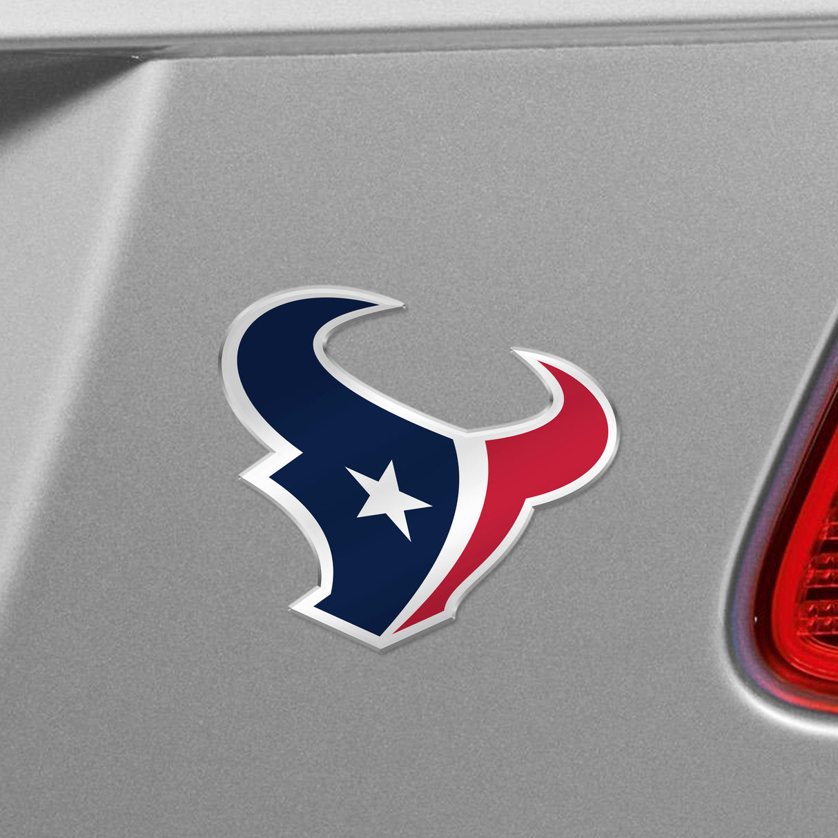 Fanmats Houston Texans Heavy Duty Aluminum Embossed Color Emblem