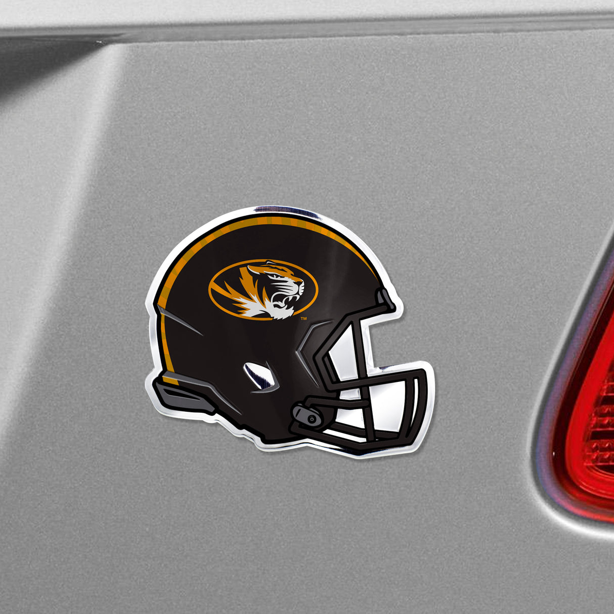 Fanmats Missouri Tigers Heavy Duty Aluminium Helmet Emblem Fan Gear NCAA Missouri Tigers