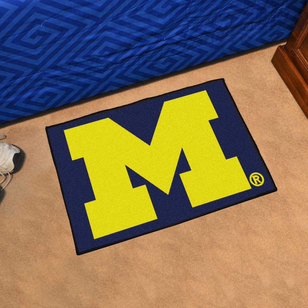 Fanmats Michigan Wolverines Starter Mat Accent Rug - 19" x 30"