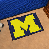 Fanmats Michigan Wolverines Starter Mat Accent Rug - 19" x 30"