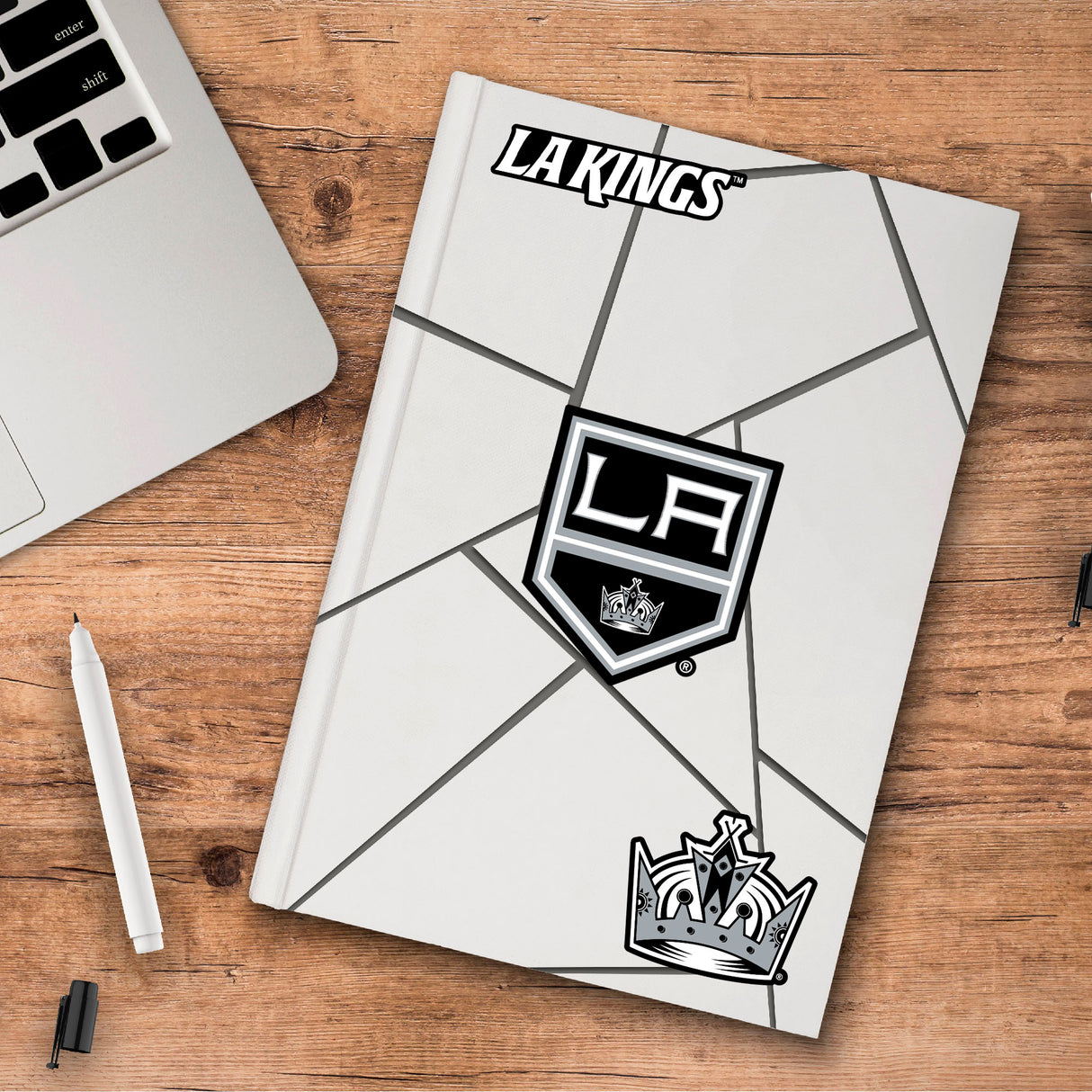 Fanmats Los Angeles Kings 3 Piece Decal Sticker Set