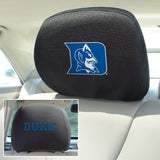 Fanmats Duke Blue Devils Embroidered Head Rest Cover Set - 2 Pieces