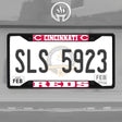 Fanmats Cincinnati Reds Metal License Plate Frame Black Finish Fan Gear MLB Cincinnati Reds