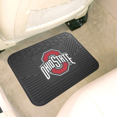 Fanmats Ohio State Buckeyes Back Seat Car Utility Mat - 14" x 17" Fan Gear NCAA Ohio State Buckeyes