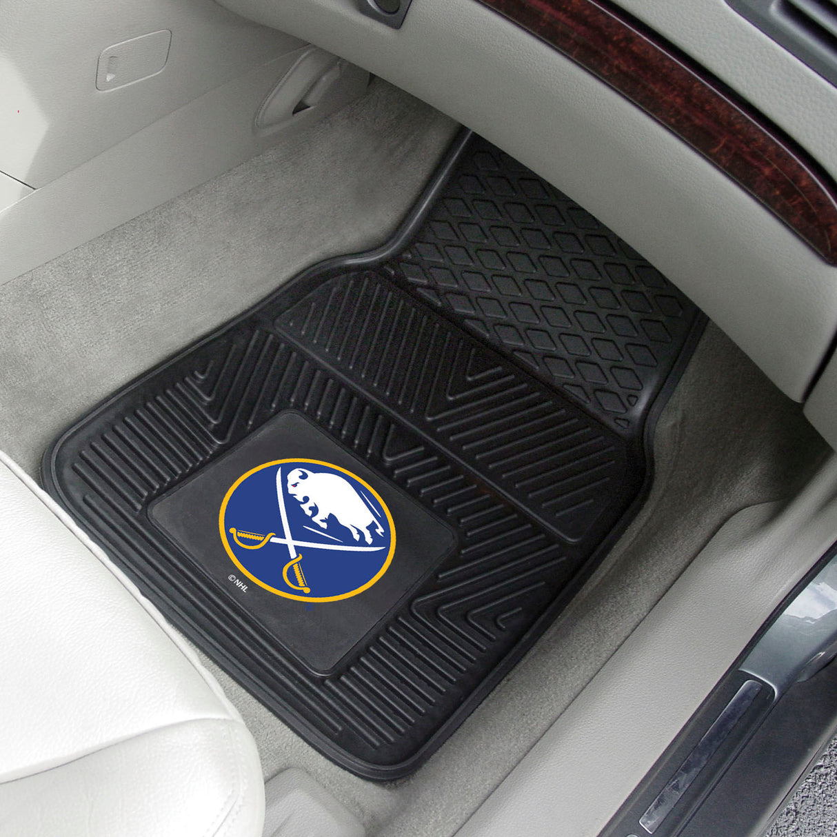 Fanmats Buffalo Sabres Heavy Duty Car Mat Set - 2 Pieces