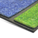 Fanmats Michigan Wolverines Rubber Door Mat - 18" x 30"