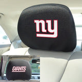 Fanmats New York Giants Embroidered Head Rest Cover Set - 2 Pieces