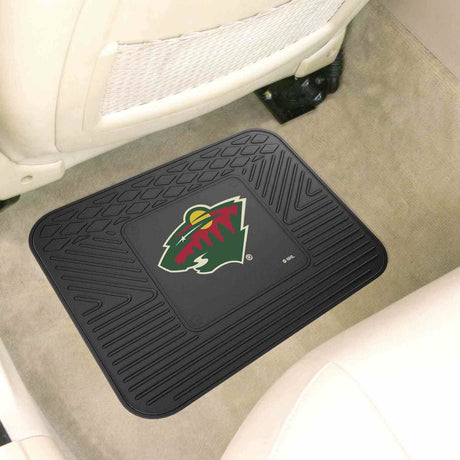 Fanmats Minnesota Wild Back Seat Car Utility Mat - 14" x 17" Fan Gear NHL Minnesota Wild